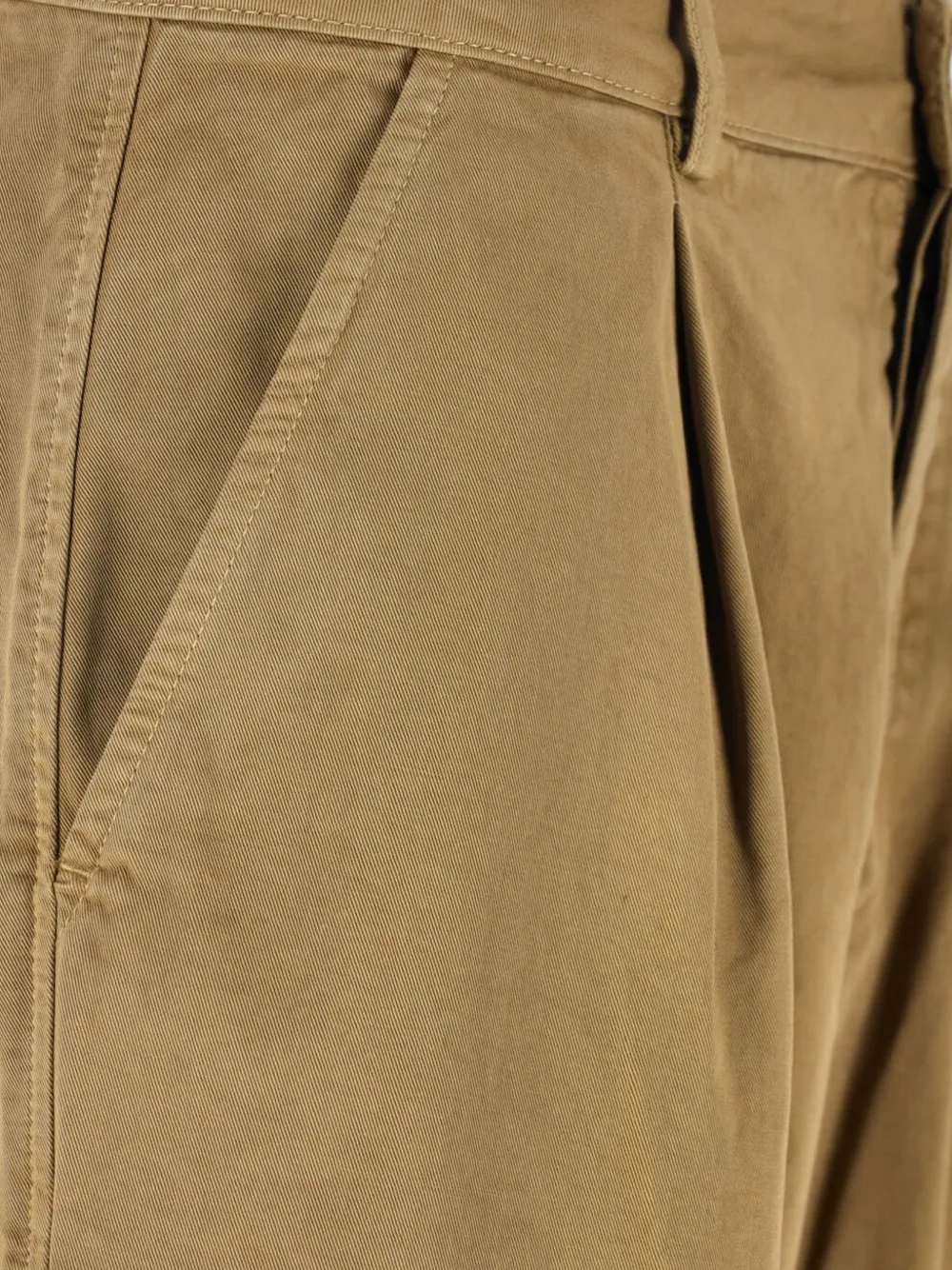 Roy Rogers Straight plooibroek Beige