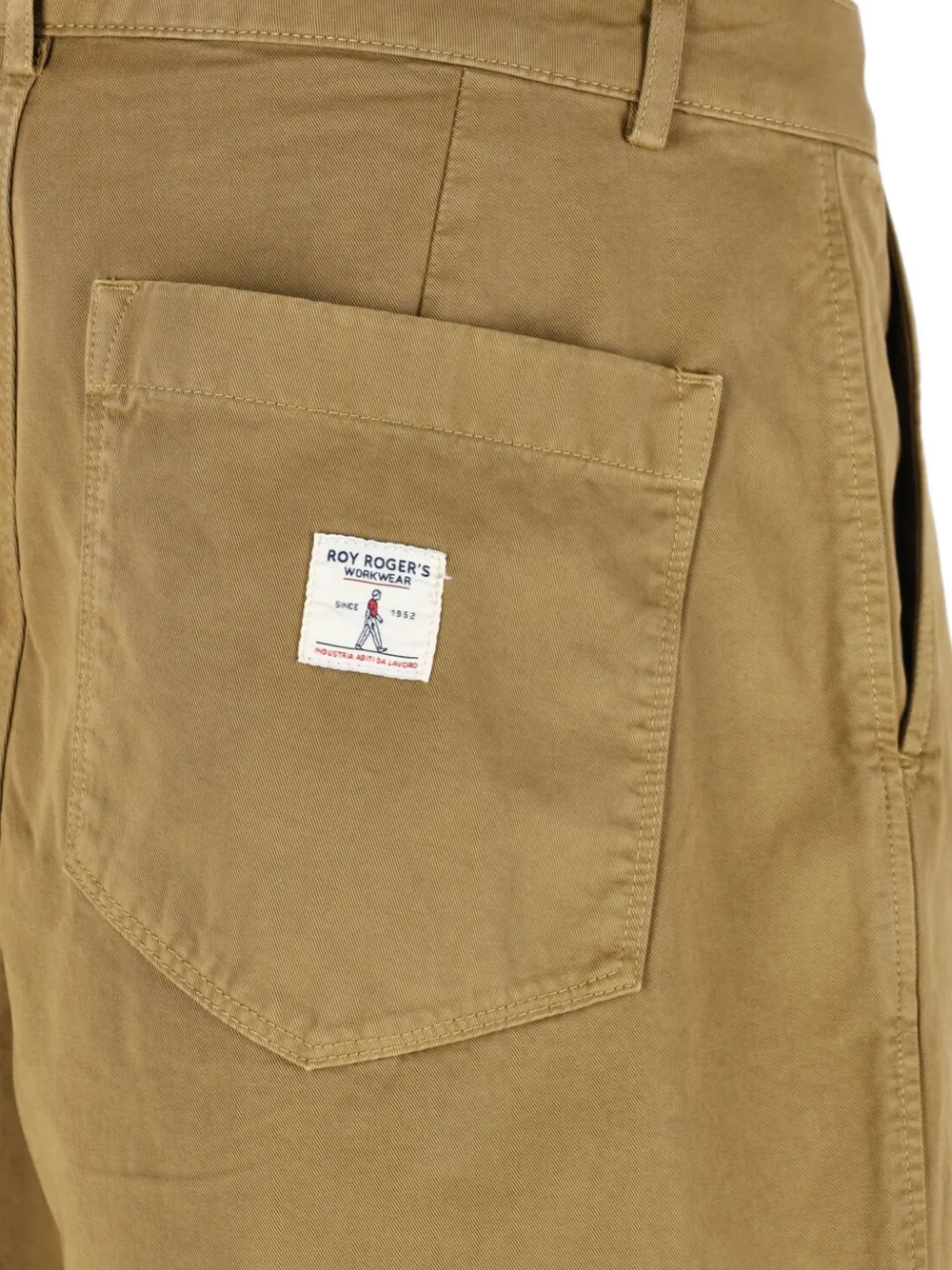 Roy Rogers Straight plooibroek Beige