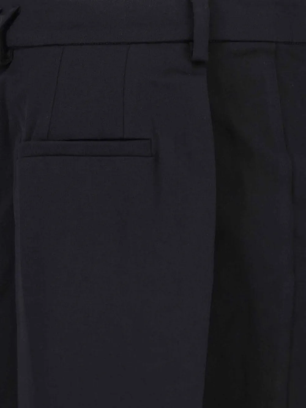 Gimaguas Mia layered skirt-overlay trousers Zwart
