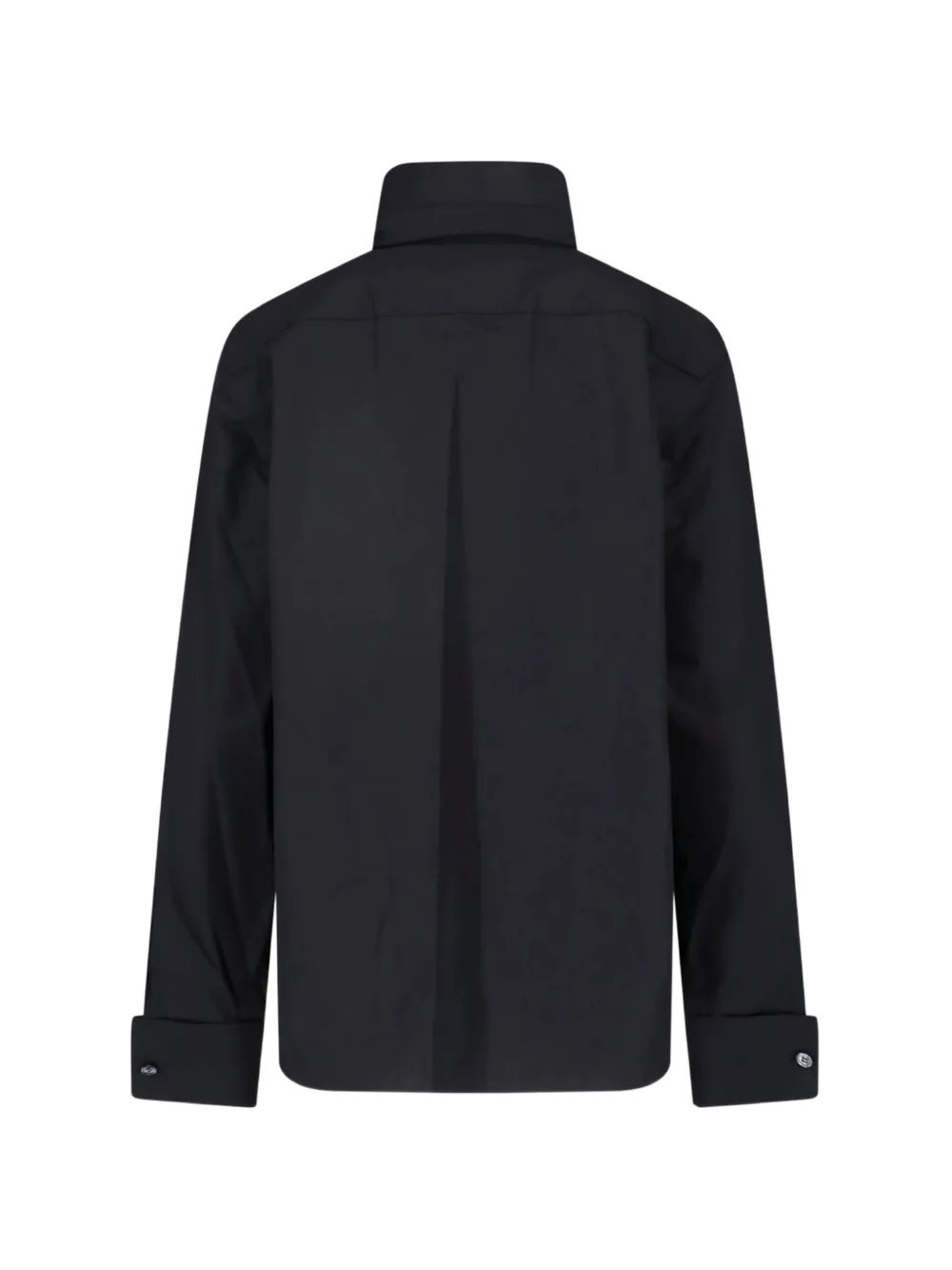 sacai Popeline blouse Zwart