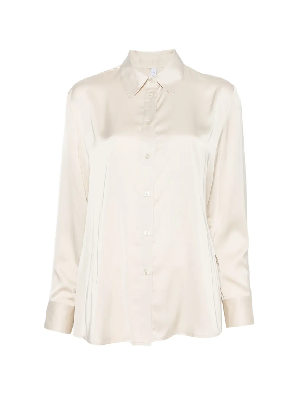 IMPERIAL belted satin-finish shirt