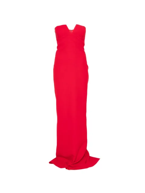 The New Arrivals Ilkyaz Ozel robe longue Ecliptica sans bretelles à col v