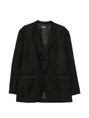 Black Comme Des Garçons アシンメトリー ジャケット | ブラック