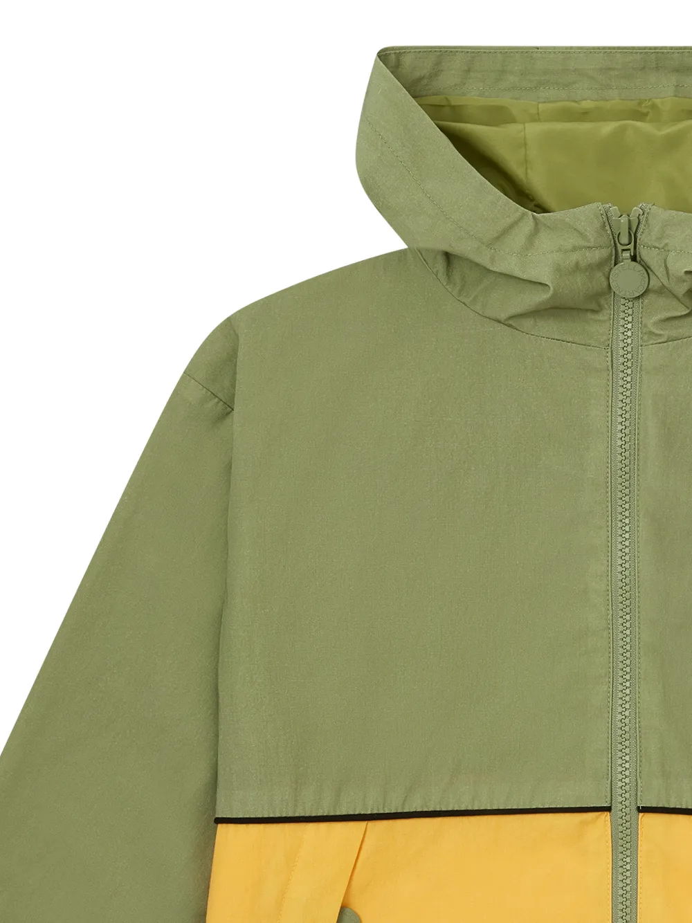 Stella McCartney Kids Regenjas met colourblocking Groen