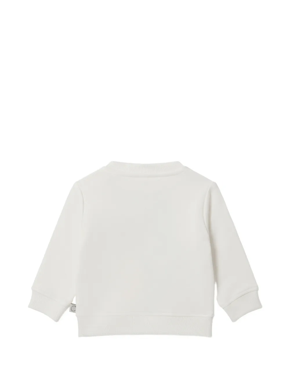 Stella McCartney Kids Sweater met grafische print Wit