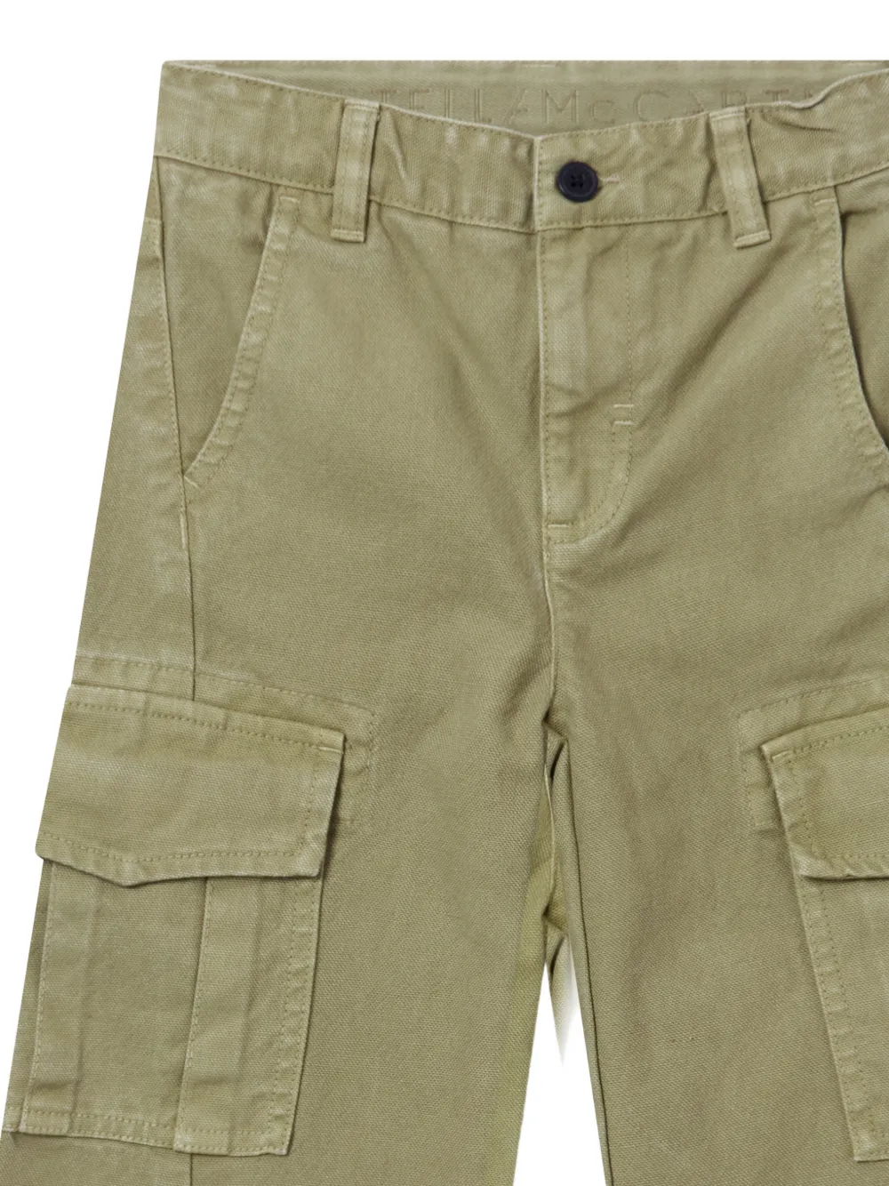 Stella McCartney Kids Cargo broek Groen