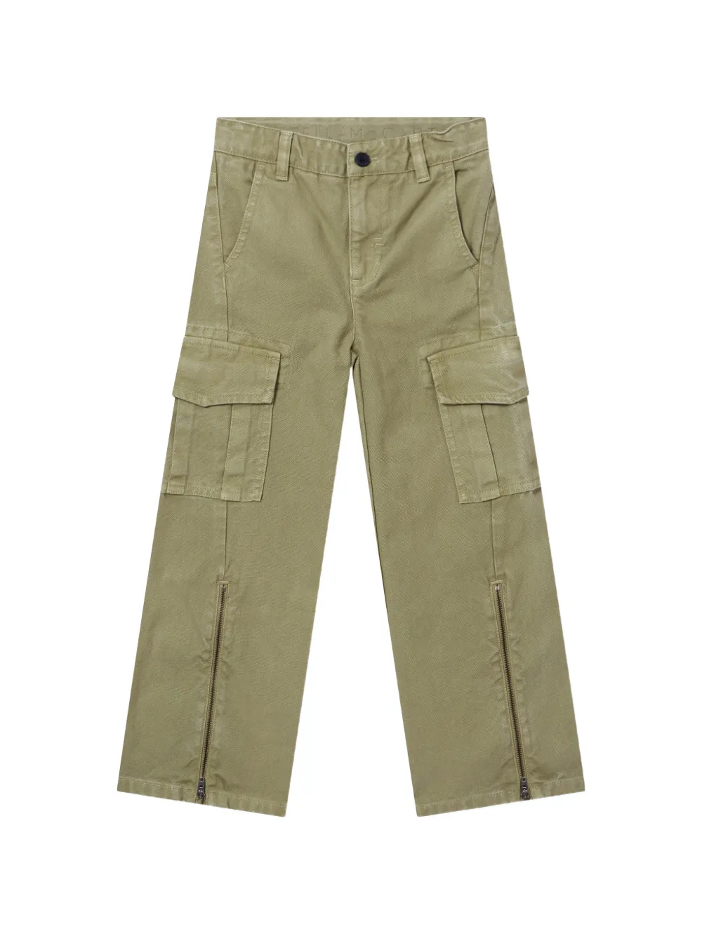 Stella McCartney Kids zip-detail cargo pants - Verde