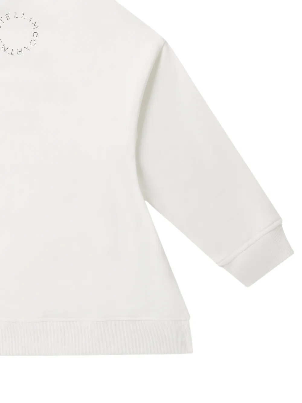 Stella McCartney Kids Gelaagde sweater met tekst Wit