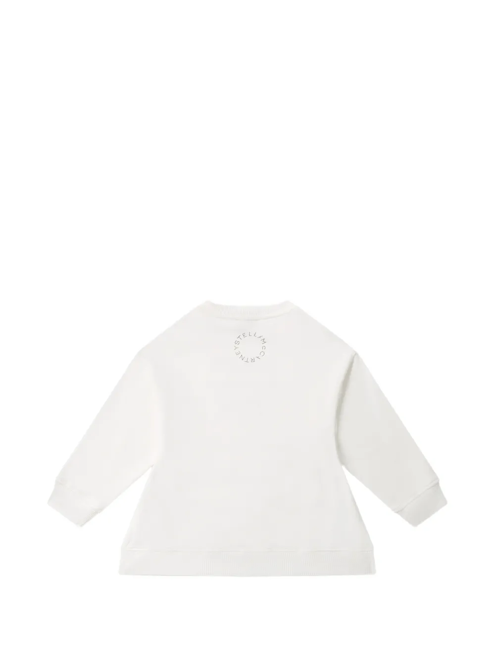 Stella McCartney Kids Gelaagde sweater met tekst Wit