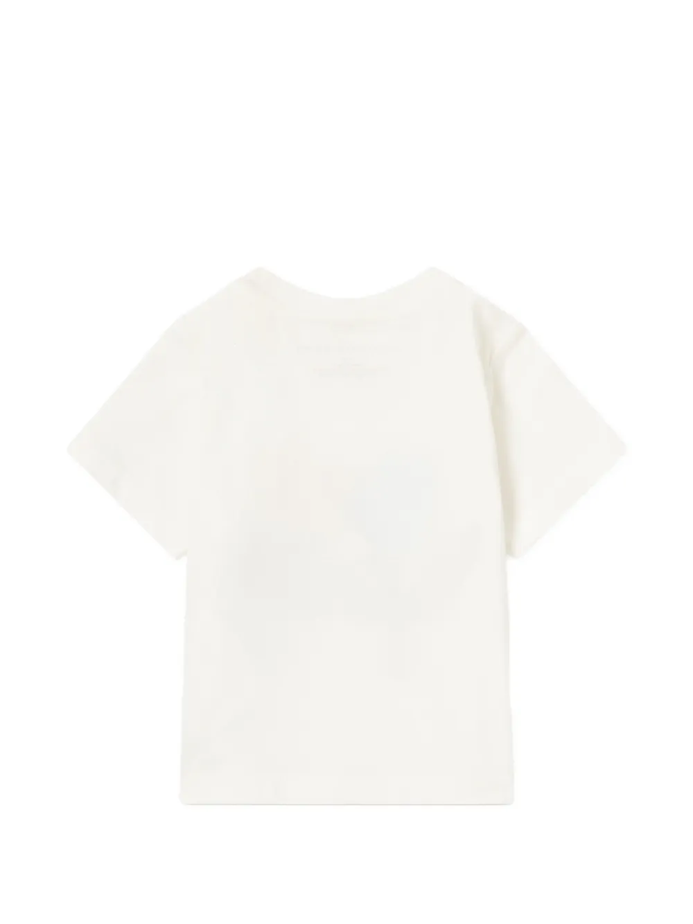 Stella McCartney Kids T-shirt met grafische print Beige