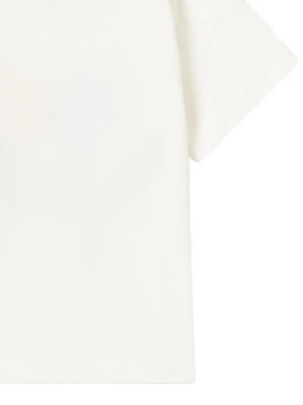 Stella McCartney Kids T-shirt met grafische print Beige