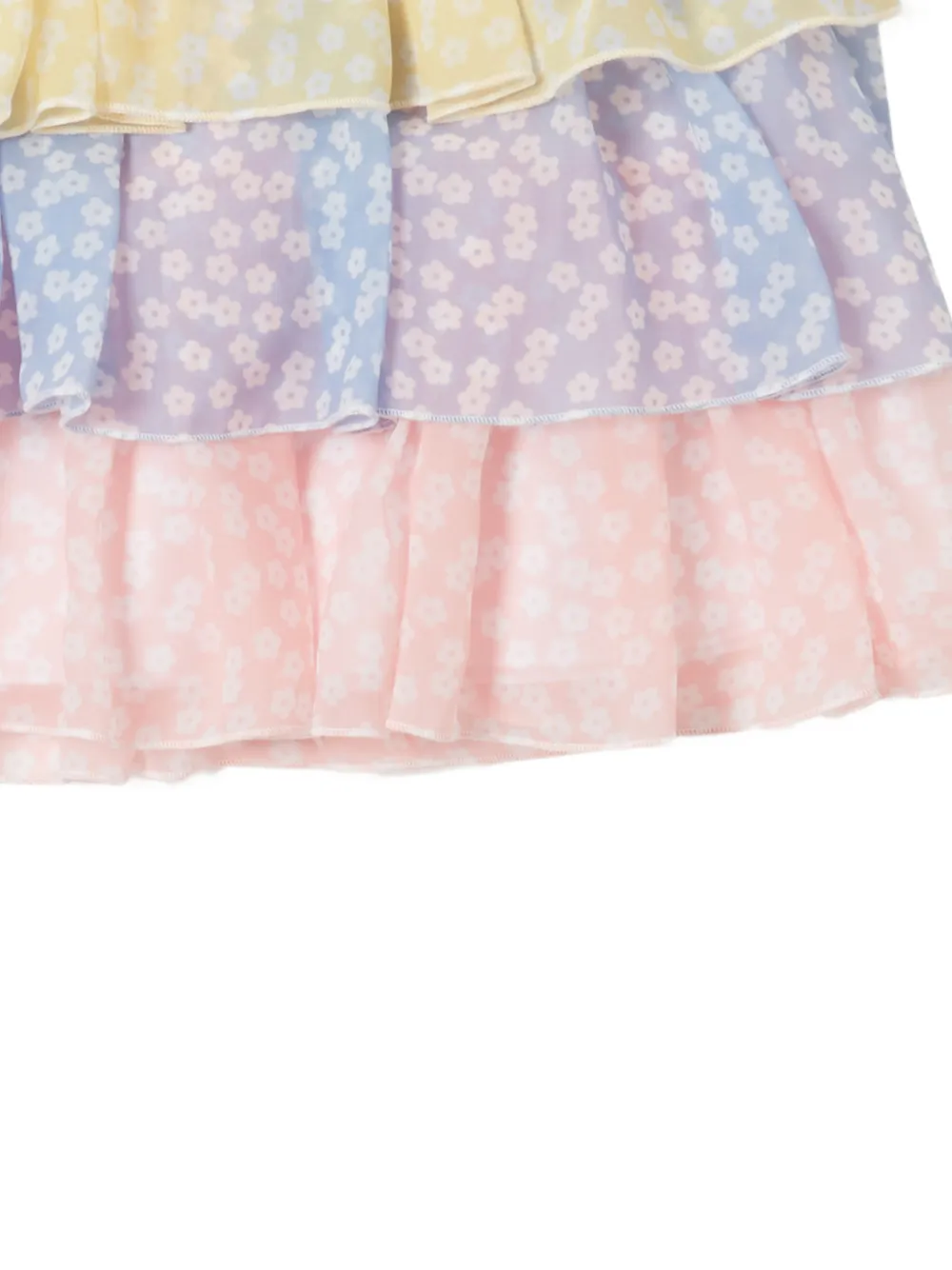 Stella McCartney Kids Rok met bloemenprint Geel