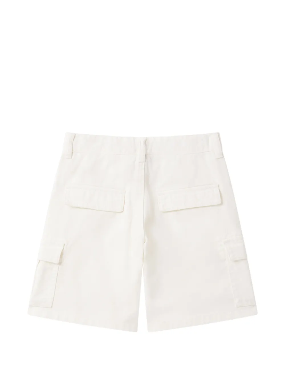 Stella McCartney Kids Shorts met logopatch Wit