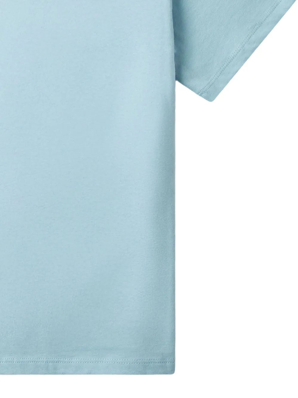 Stella McCartney Kids Earth Friends T-shirt met grafische print Blauw