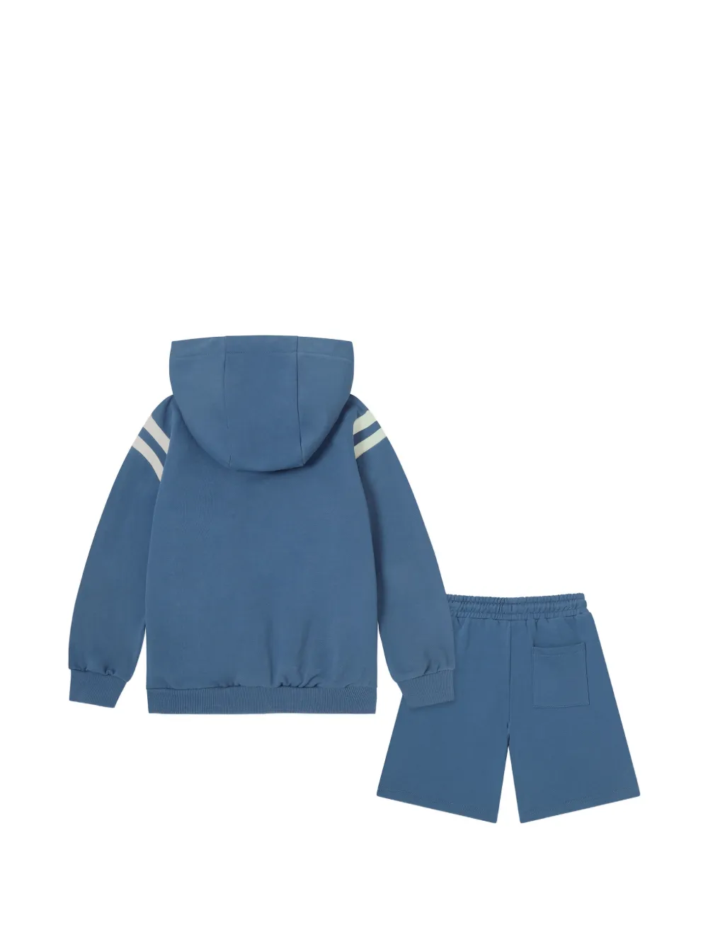 Stella McCartney Kids Trainingspak met gestreept detail Blauw