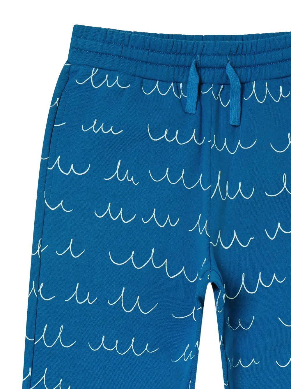Stella McCartney Kids Monster trainingsbroek met print Blauw