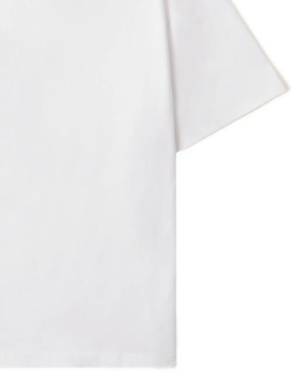 Stella McCartney Kids T-shirt met logoprint Wit