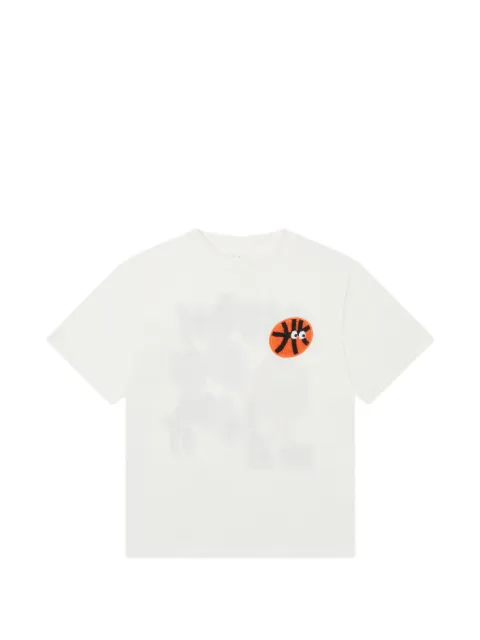 Stella McCartney Kids 바스켓볼 모티프 그래픽 프린트 티셔츠