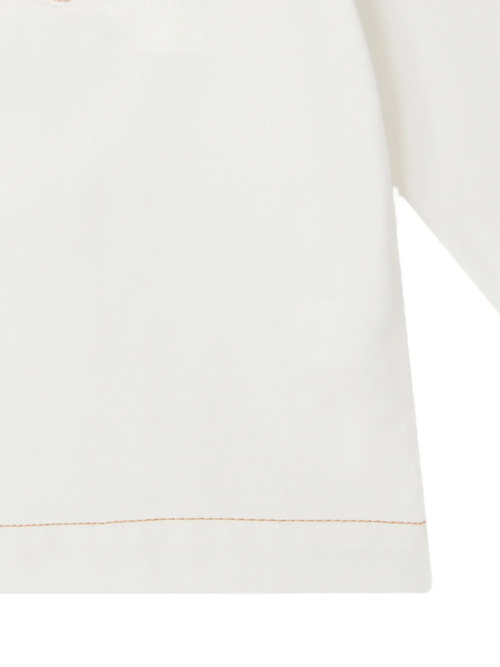 Stella McCartney Kids Jack met capuchon en patch-detail Wit