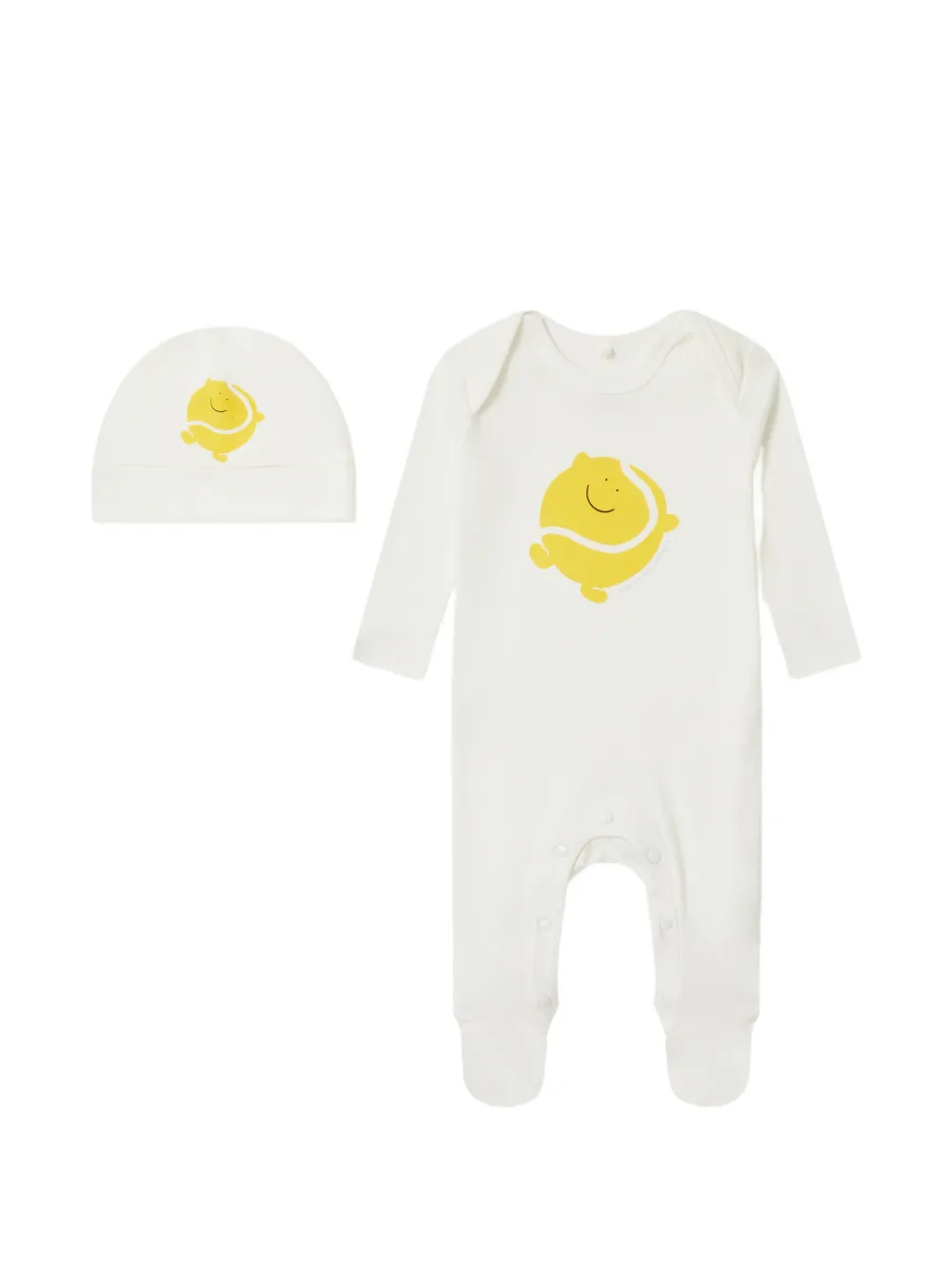 Stella McCartney Kids graphic-print babygrow set - Bianco