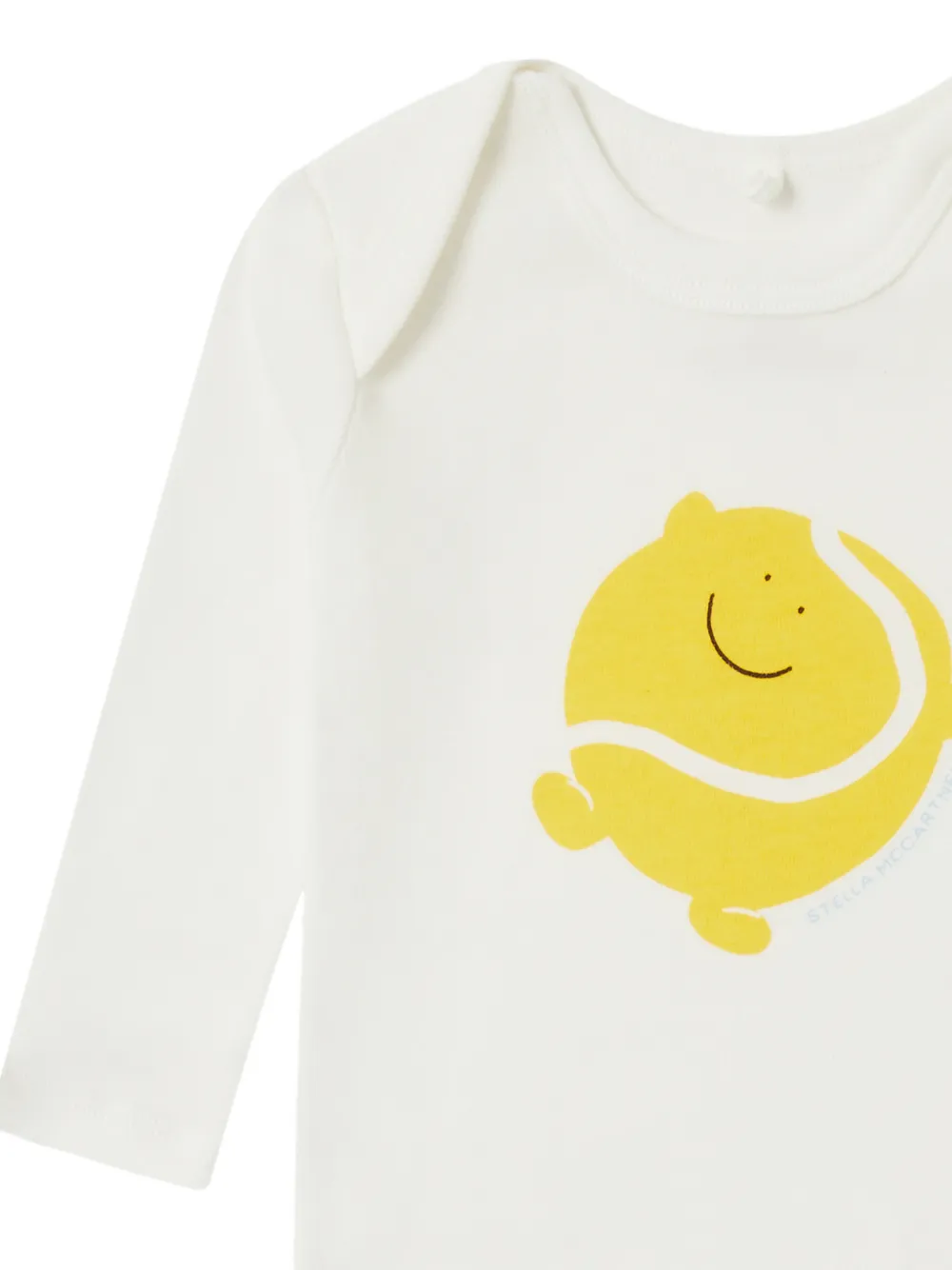 Stella McCartney Kids Romperset met grafische print Wit