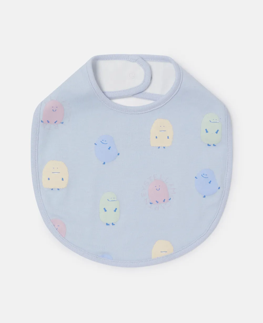 Stella McCartney Kids Set van twee slabbetjes Blauw