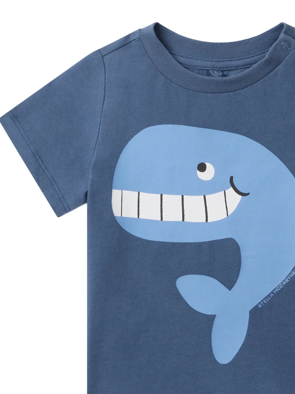 Stella McCartney Kids T-shirt met print Blauw
