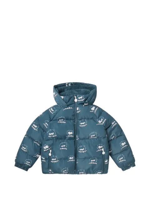 Stella McCartney Kids monster-print padded jacket