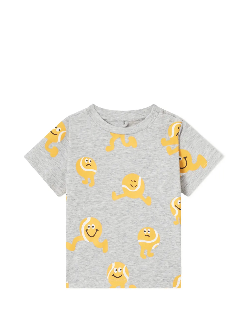 Stella McCartney Kids graphic-print T-shirt - Grigio