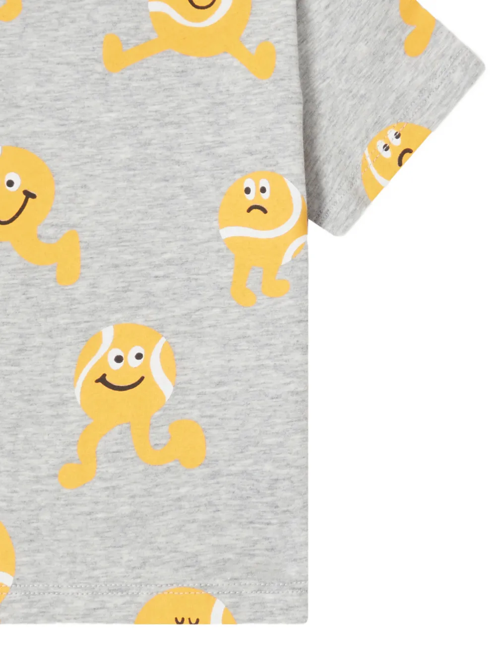 Stella McCartney Kids graphic-print T-shirt Grijs