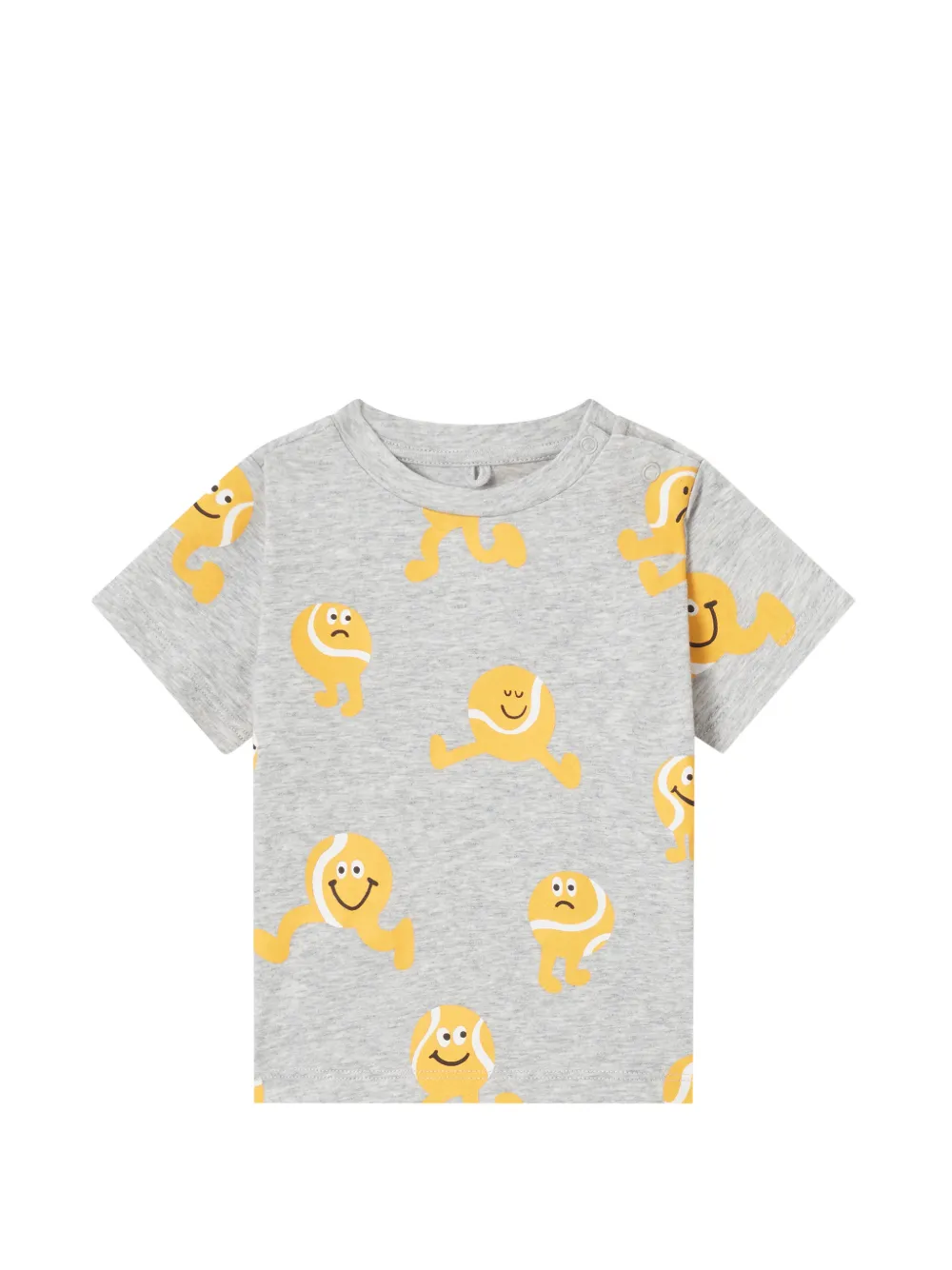 Stella McCartney Kids graphic-print T-shirt Grijs
