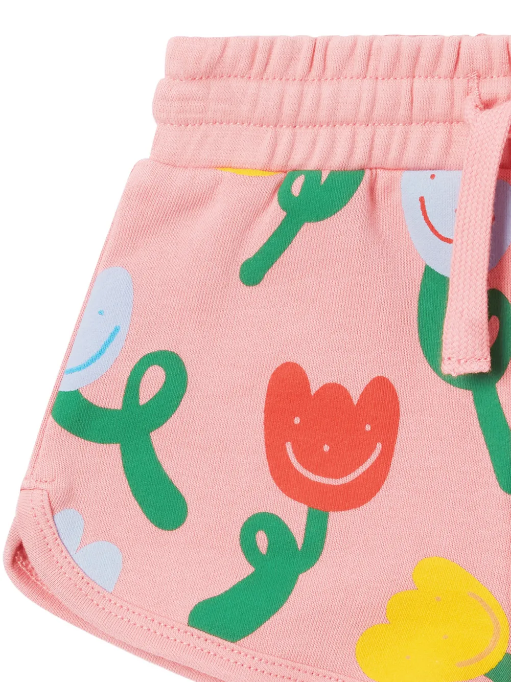 Stella McCartney Kids all-over floral-print shorts Roze