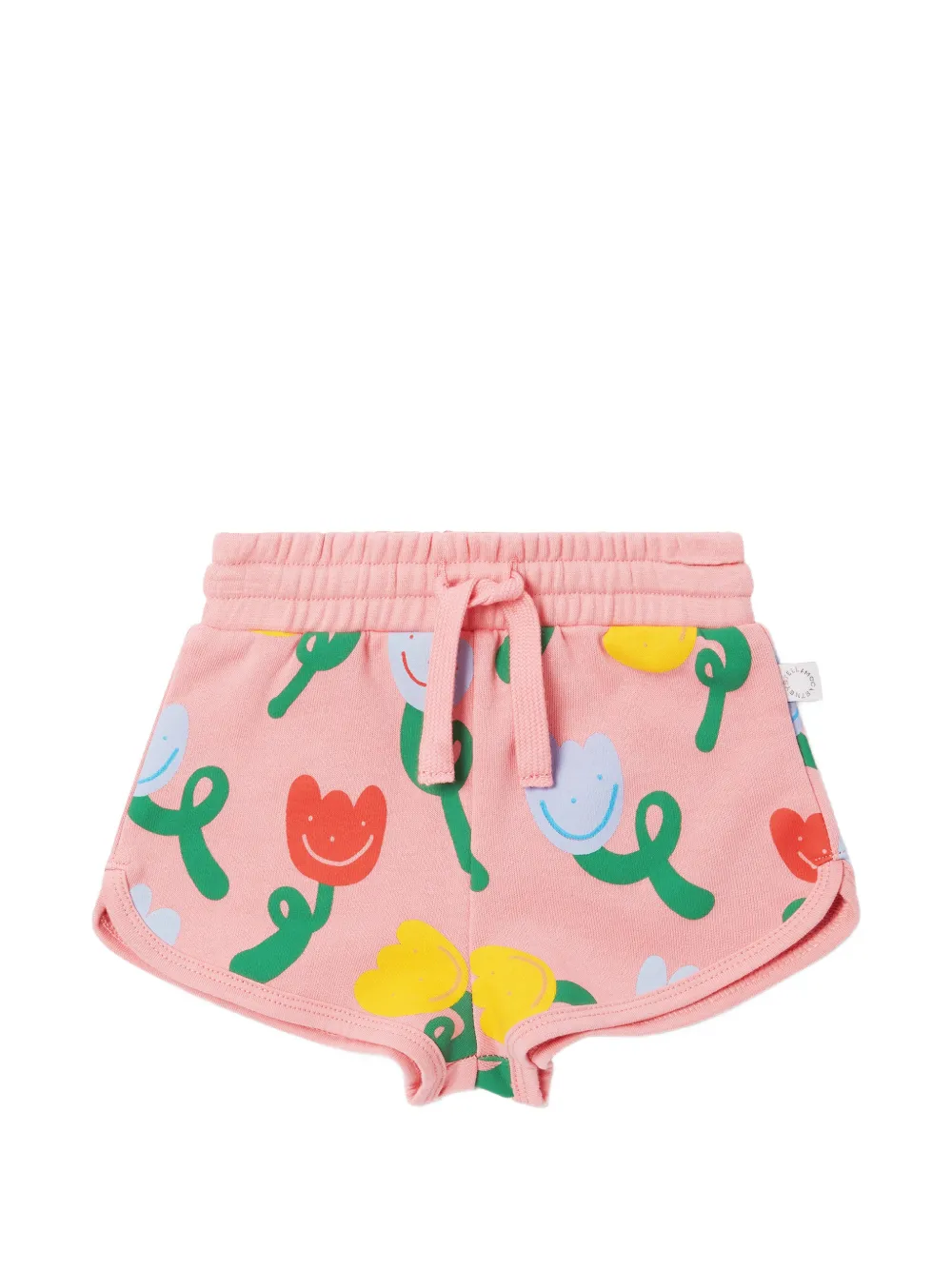 Stella McCartney Kids all-over floral-print shorts - Rosa