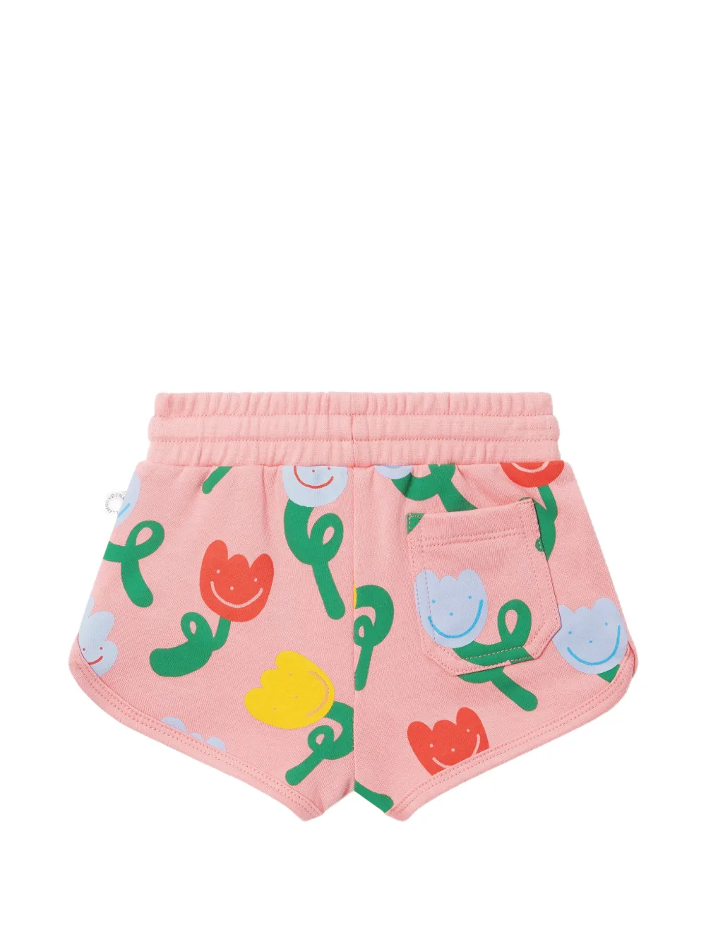 Stella McCartney Kids all-over floral-print shorts Roze