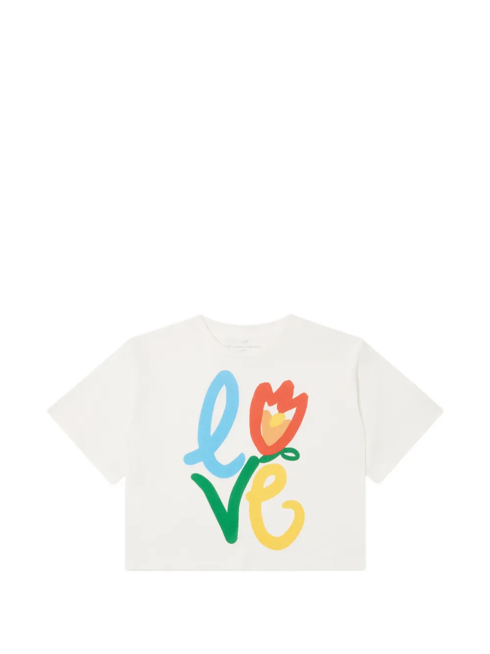 Stella McCartney Kids graphic-print T-shirt - Bianco