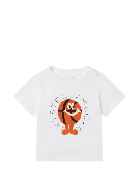 Stella McCartney Kids basketball-print T-shirt