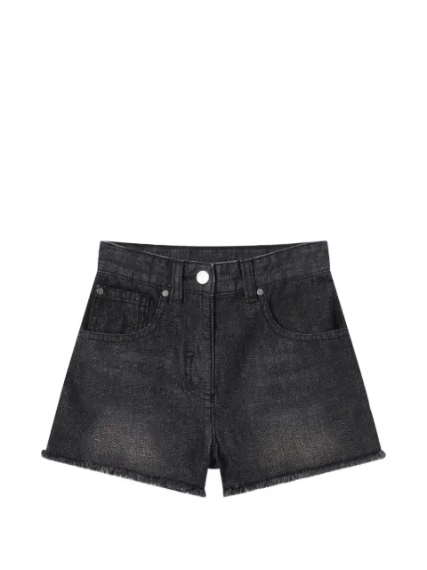 Stella McCartney Kids shorts de mezclilla con efecto degradado
