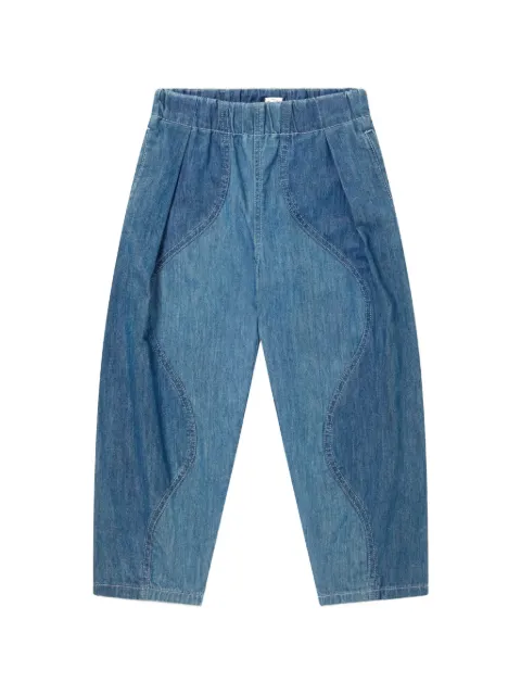 Stella McCartney Kids jean à empiècements et coutures incurvées