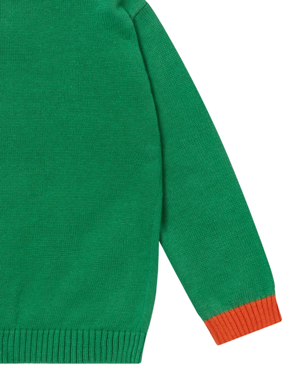 Stella McCartney Kids Vest met smiley-basketbal-patch Groen