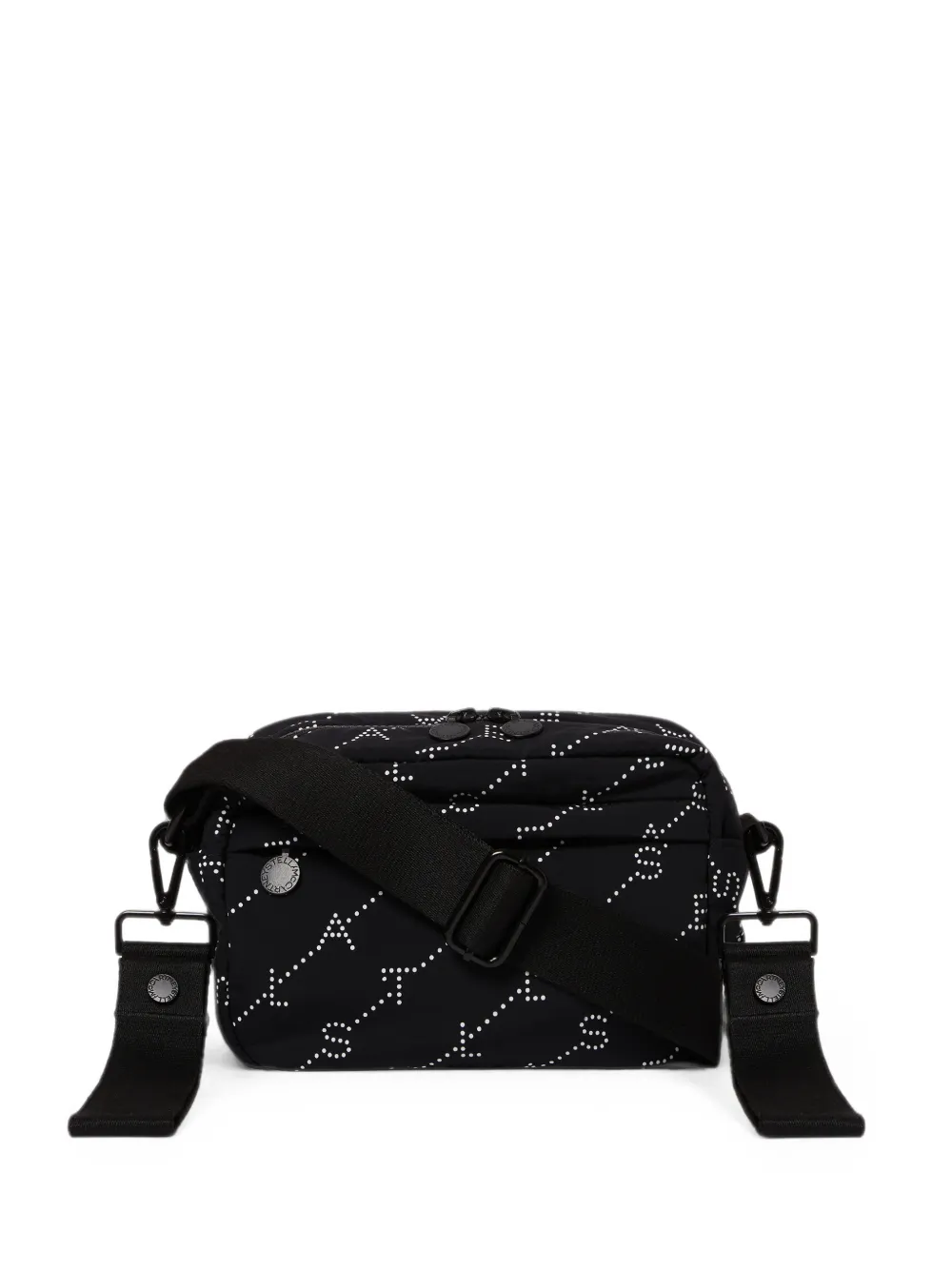 Stella McCartney Kids logo-print diaper bag - Nero