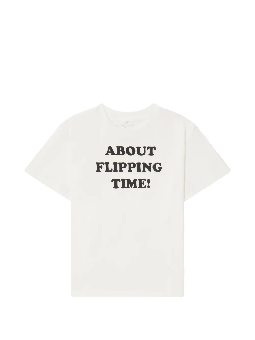 Stella McCartney Kids slogan-print T-shirt - Bianco
