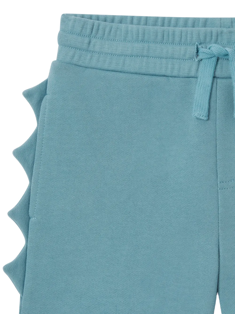 Stella McCartney Kids Shorts met dinosaurusstekels Blauw