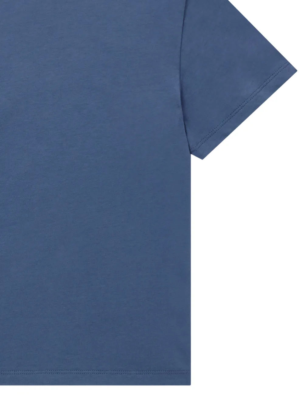Stella McCartney Kids T-shirt met walvis-patch en zak Blauw