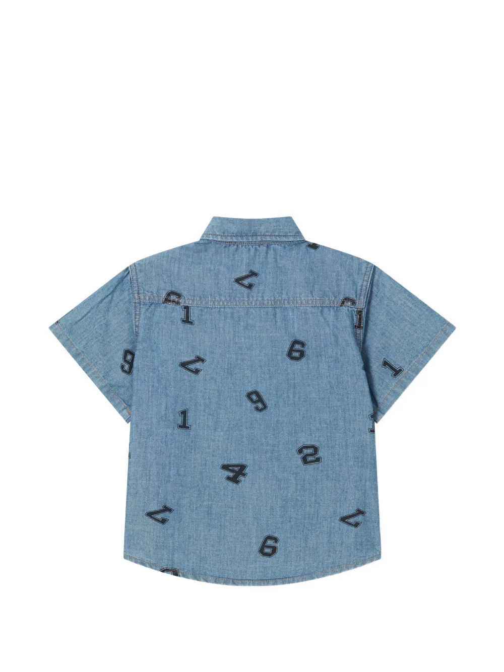 Stella McCartney Kids Shirt met print Blauw
