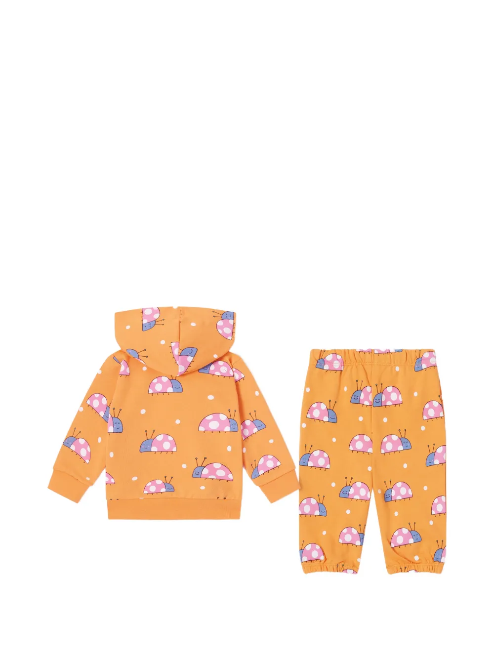 Stella McCartney Kids Trainingspak met lieveheersbeestjesprint en rits Oranje