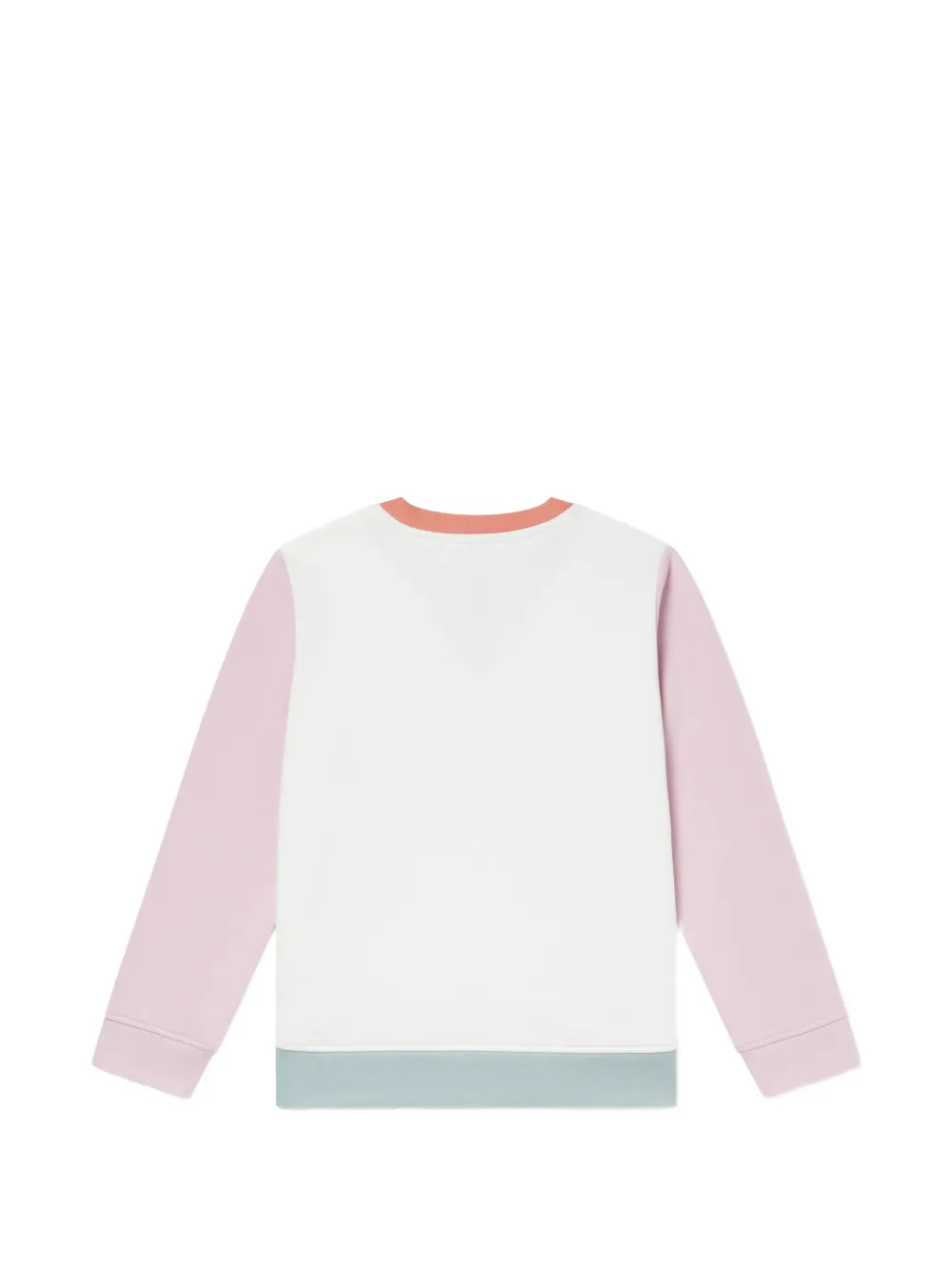 Stella McCartney Kids Trui met patchwork en logo Wit