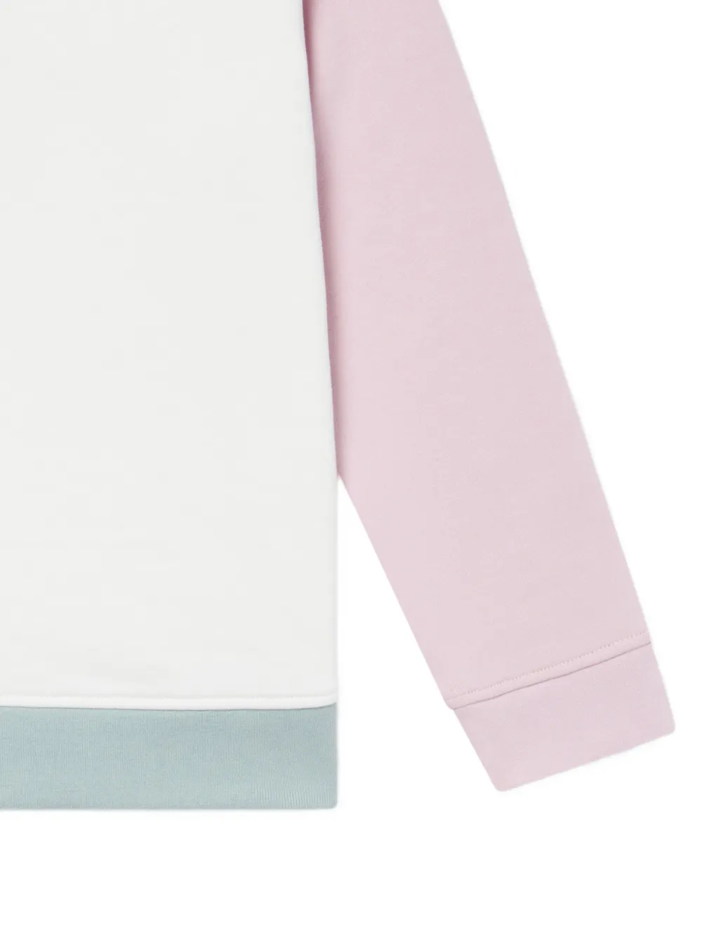 Stella McCartney Kids Trui met patchwork en logo Wit