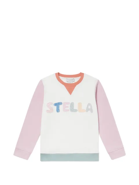 Stella McCartney Kids sweater med logomærke