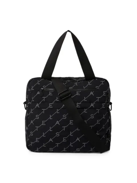 Stella McCartney Kids logo-print quilted changing bag