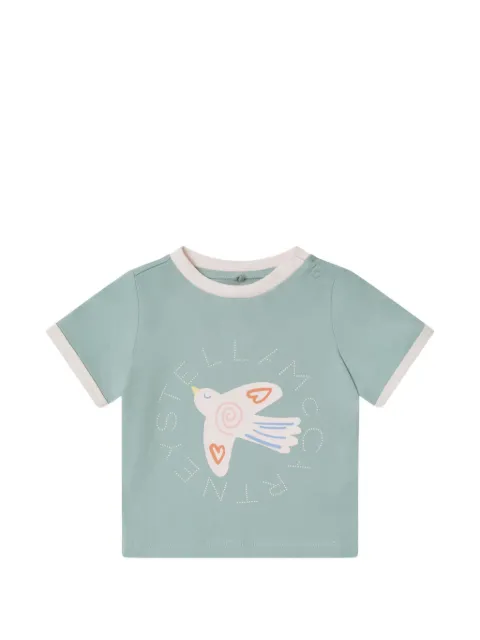 Stella McCartney Kids dove-print T-shirt